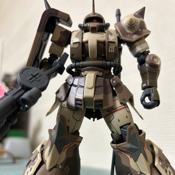 高機動型ザク地上用エグバ機