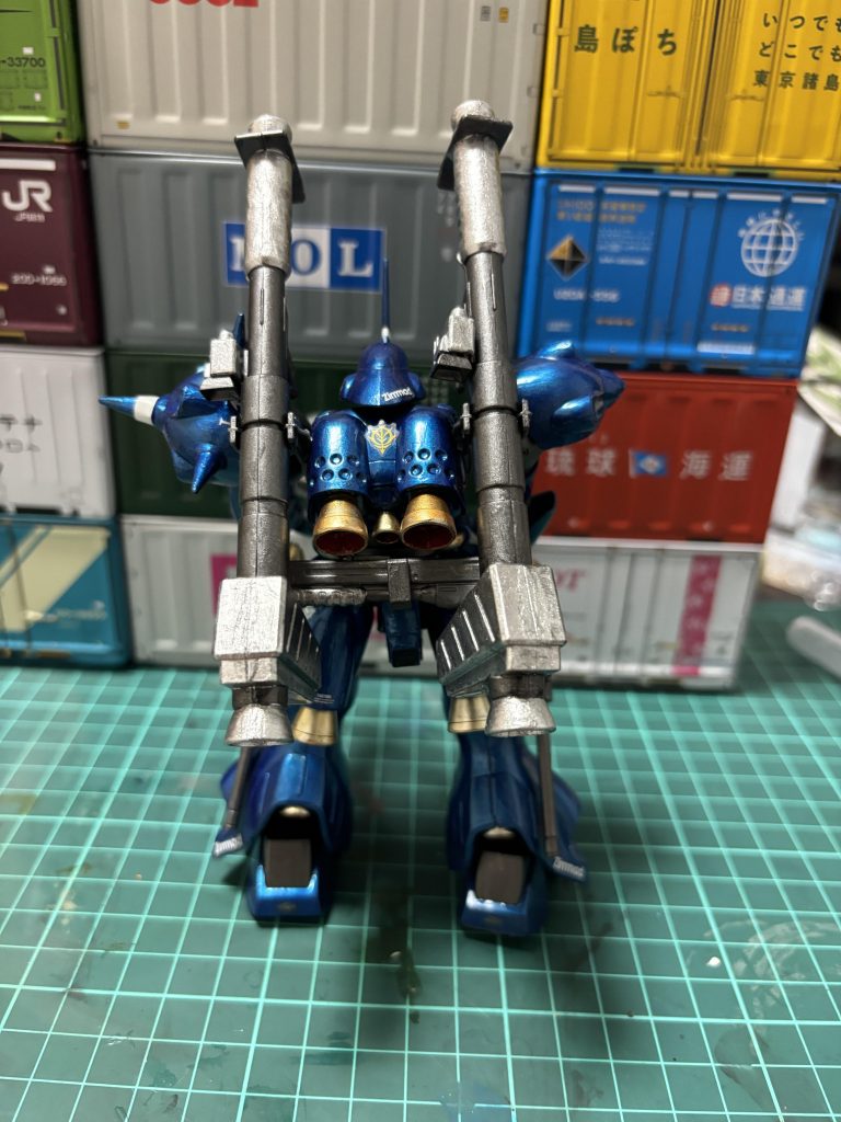 シルバーを使ったところのムラが気になるんだよなぁ