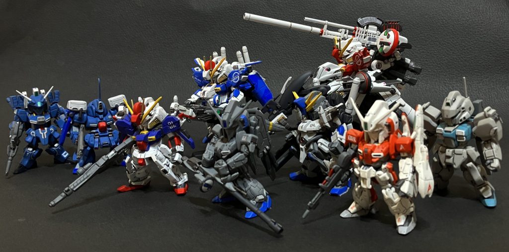 ガンダムセンチネルシリーズ集合