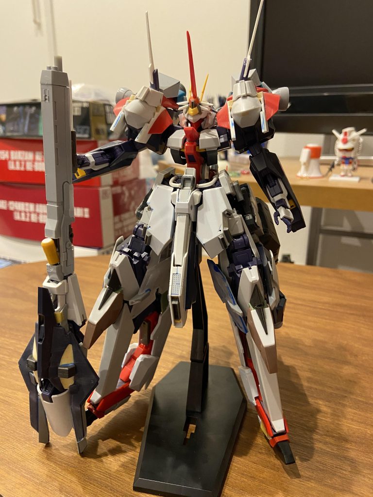 大体の構想は決まっていましたが予定のパーツがうまく合わなかったり足りなかったりでかなり苦戦しました💦ですが最終的にはリハイゼに見えるように作れたかなと思います😊