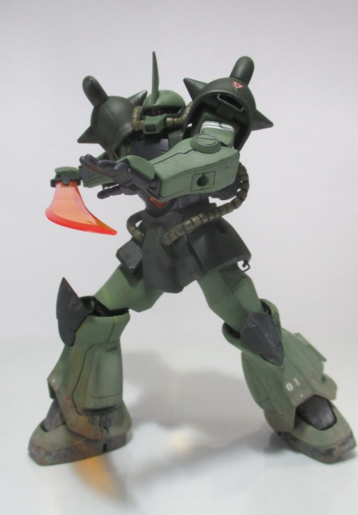 尚本機は西欧州戦線からオデッサ基地防衛戦へと参加オデッサにて撃破されたとも、防衛戦後アフリカへ撤退しそこで撃破されたともあるが詳細は不明とされている         ─シチズンブライト書房「MSパワー」誌より