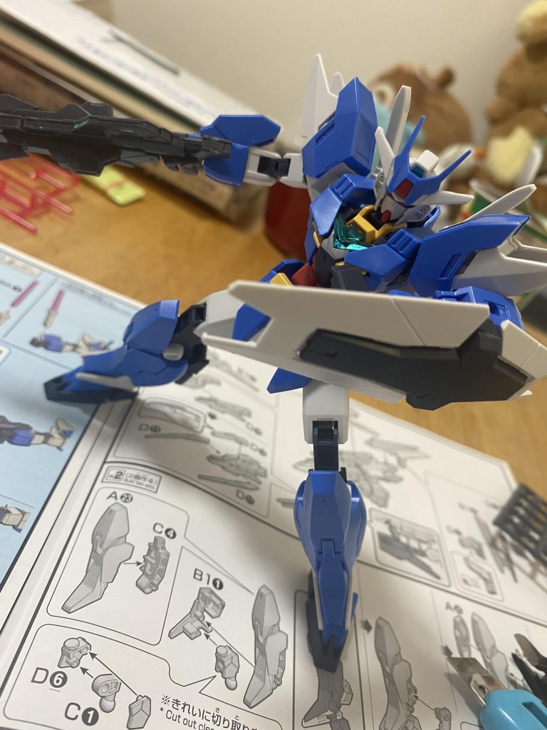 HG アースリィガンダム–3枚目/制作者：ゆう