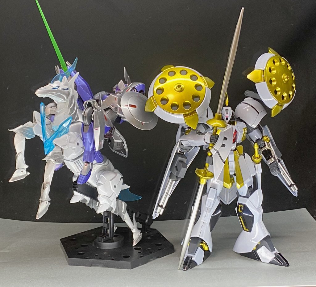 過去作の騎士と一緒に