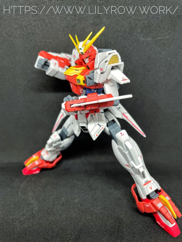 ブレイジングガンダム–4枚目/制作者：YuuWorkShop