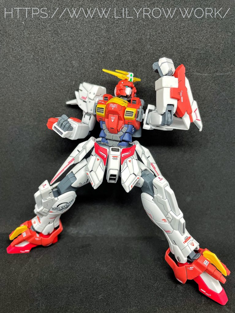 ブレイジングガンダム–3枚目/制作者：YuuWorkShop