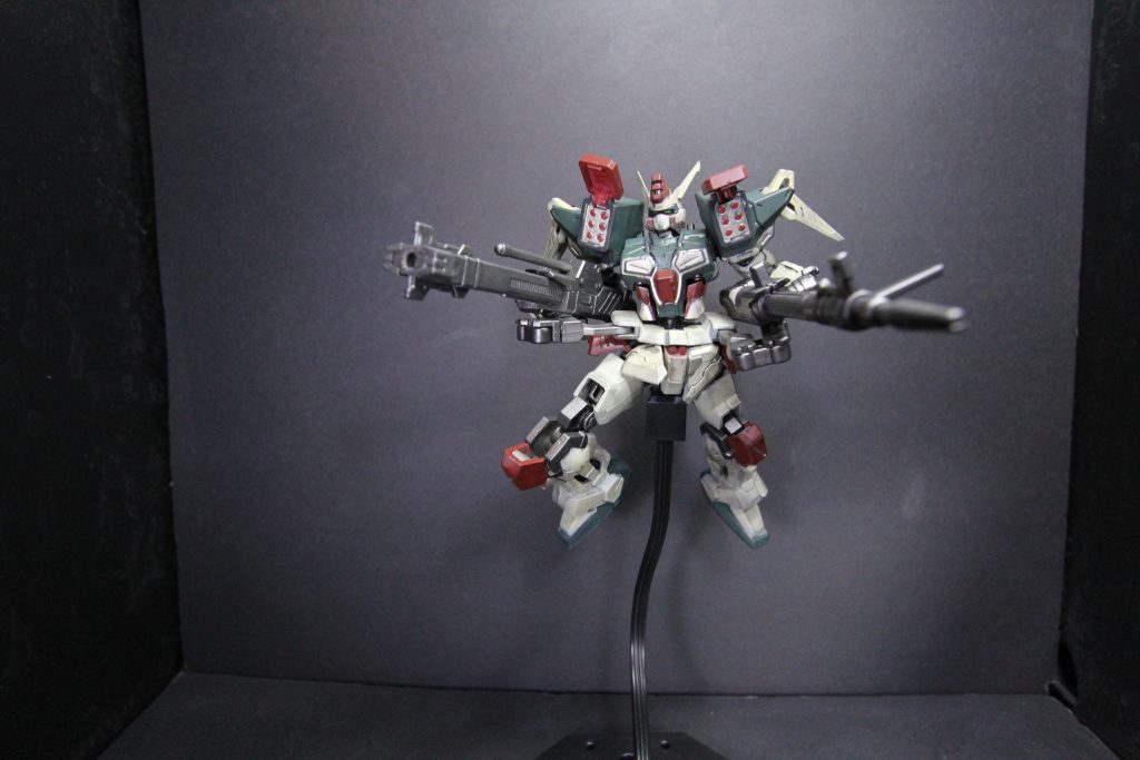 350mmガンランチャー&94ｍｍ高エネルギ収束火線ライフル構え