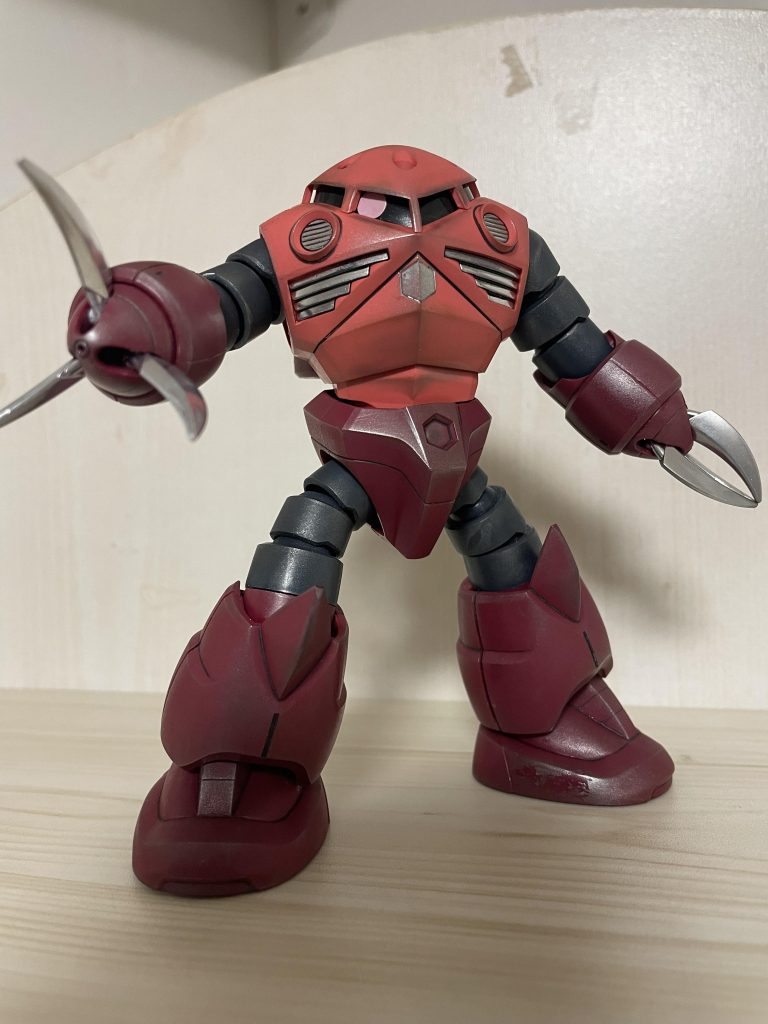 軽くウェザリングを入れてみました。