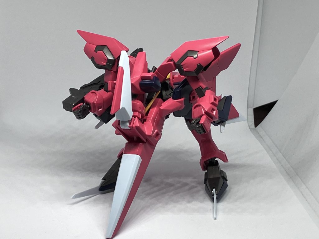 本来機首じゃあありませんがそれっぽく。変形でちょっとズルしてる部分もあります