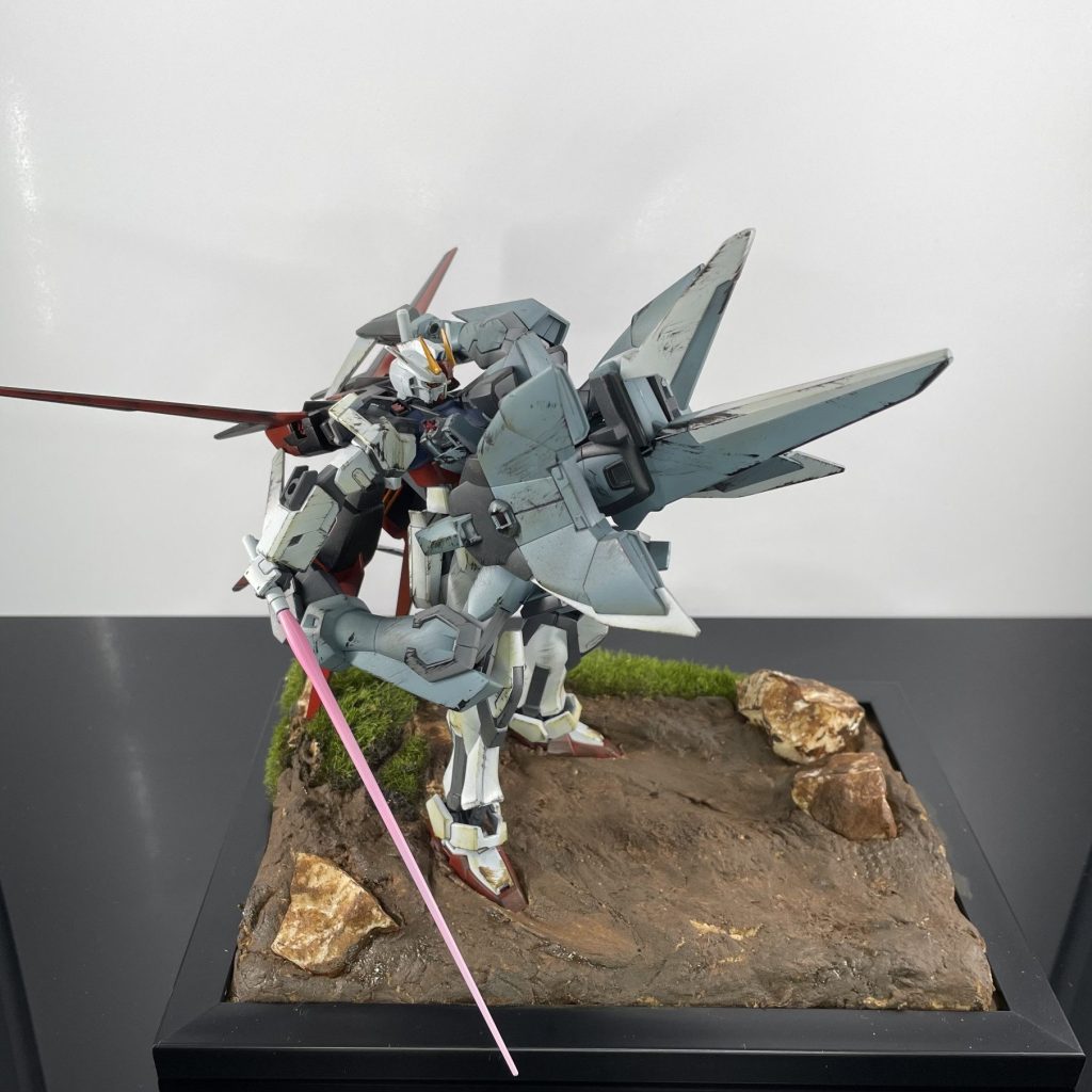 エールストライクVSイージス｜やぎのめさんのガンプラ作品｜GUNSTA