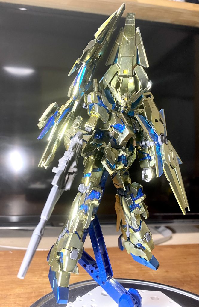 HG通常版をメッキ全塗装フェネクス–3枚目/制作者：yutaka153