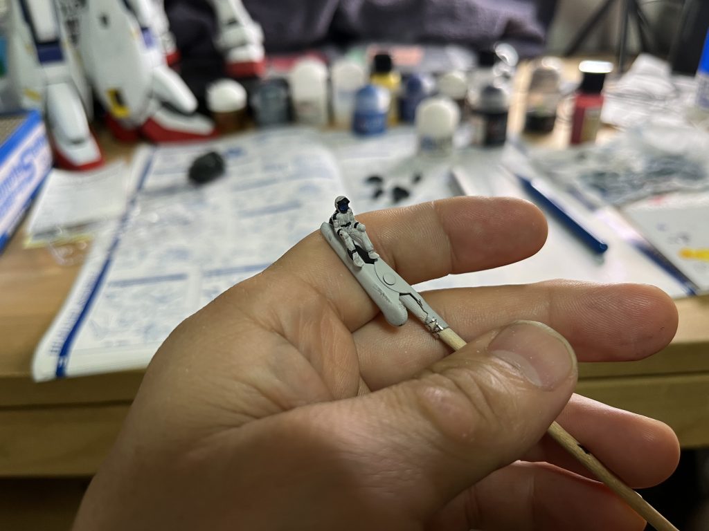 お約束のパイロット、カミーユもup♪最後までありがとうございました。いいねやコメント頂けると嬉しいです☺️