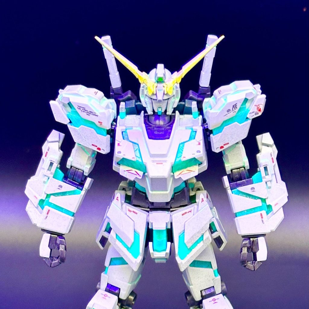 HG フルアーマーユニコーンガンダム 覚醒 完成 塗装 HGUC 1/144 RX-0 「フルアーマー・ユニコーンガンダム