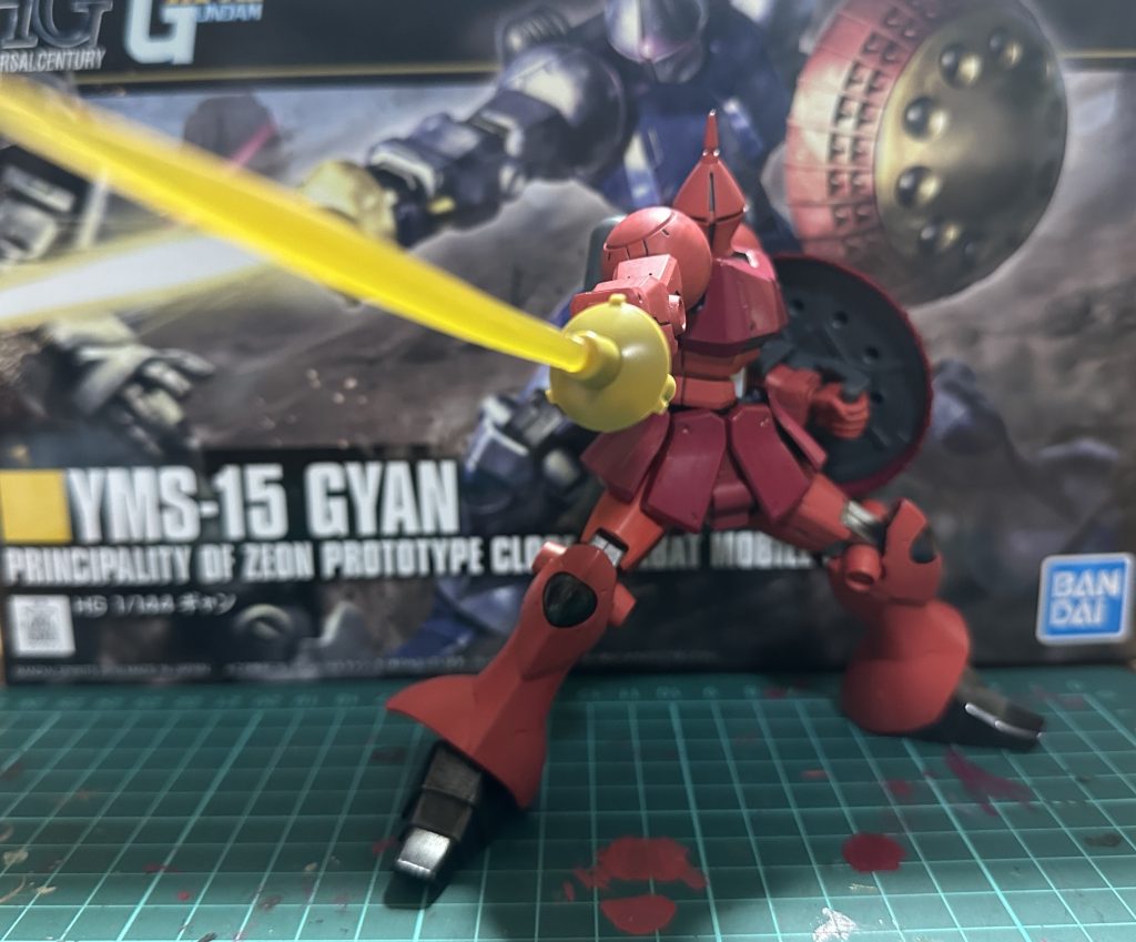 HGUC ギャン(CA)–4枚目/制作者：凜々蝶