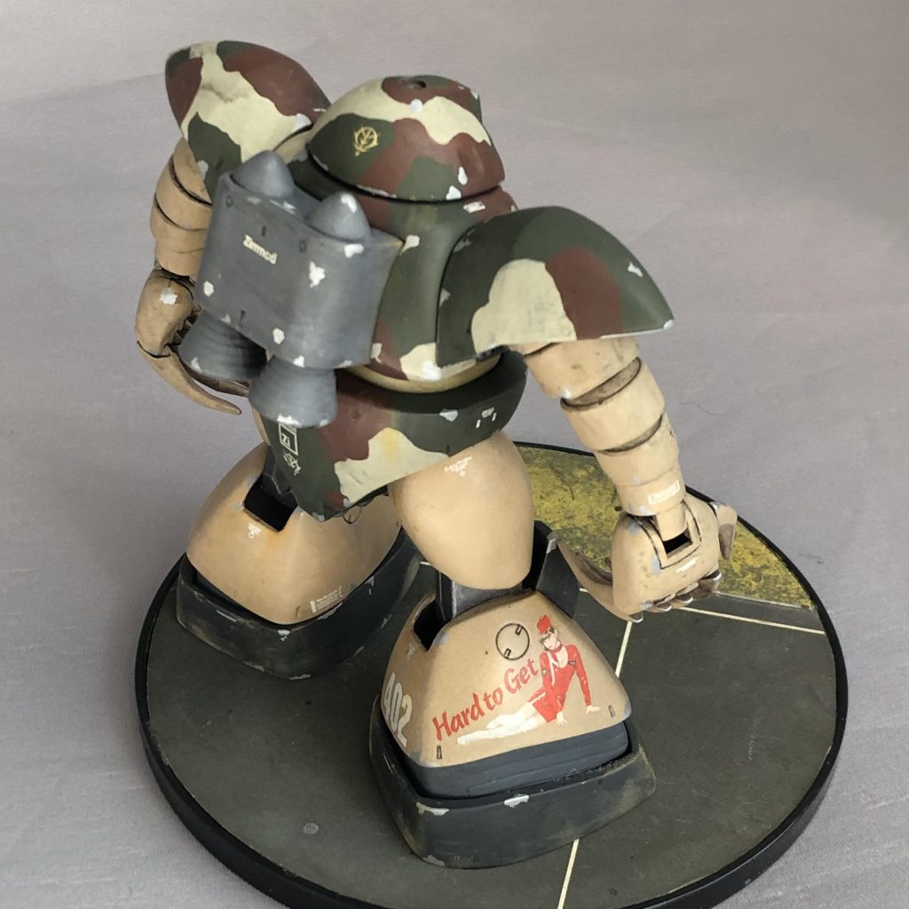 見えづらいですがフリージーヤード吐出孔もディテールアップしてあります。