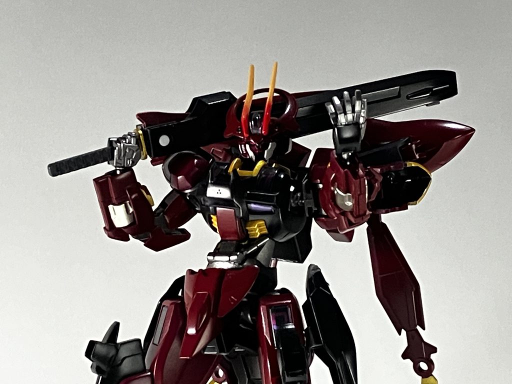 完成。あ、サイドスカートみたいなとこにあるやつはミカエリスの腕のやつつけて敵を拘束できるクローにしてみました!