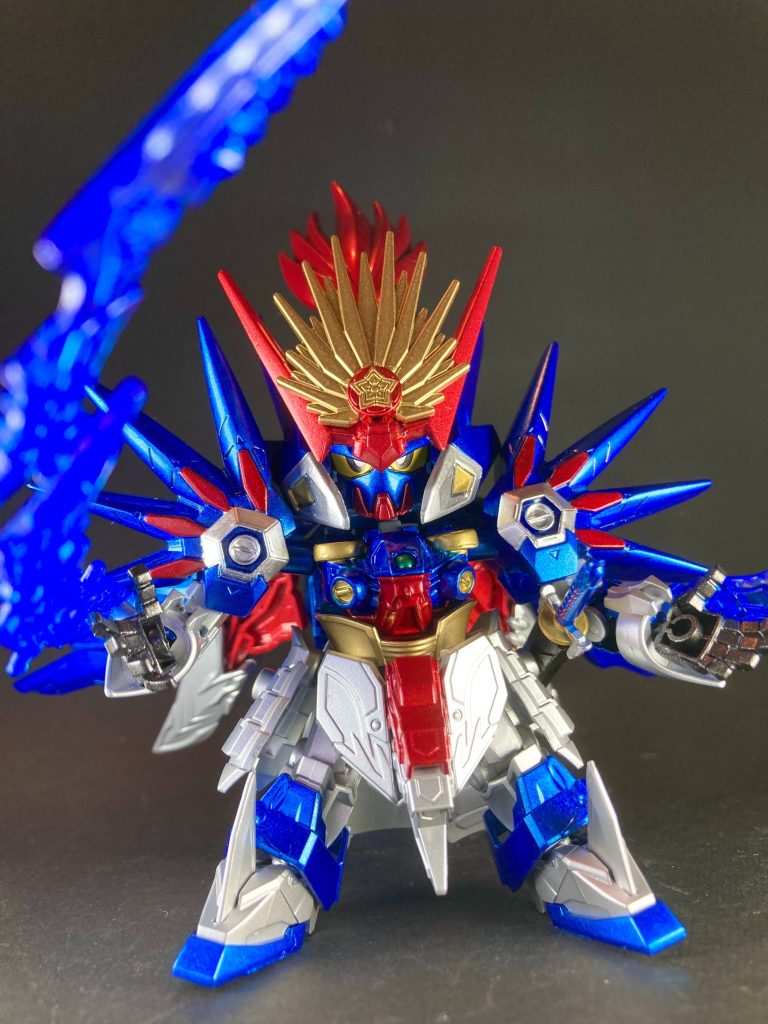 〜〜〜〜〜〜〜〜〜〜〜〜SDガンダムワールドヒーローズ🏯ムシャワールドの設定で信長の父・織田信秀を製作しました。OZ系列のガンダムエピオン支援機、Gジェネ版オリジナル機体のガンダムアクエリアスを演者MSに設定しています。