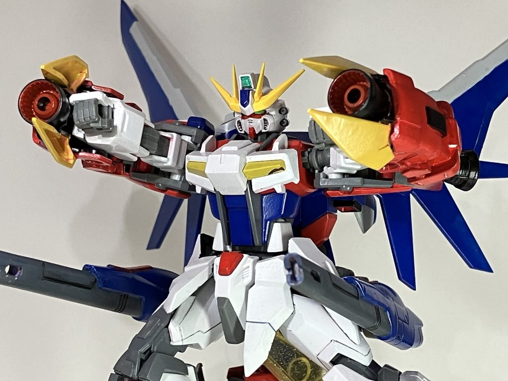 各ブースターユニットを前面に出すことでフルバーストも可能。