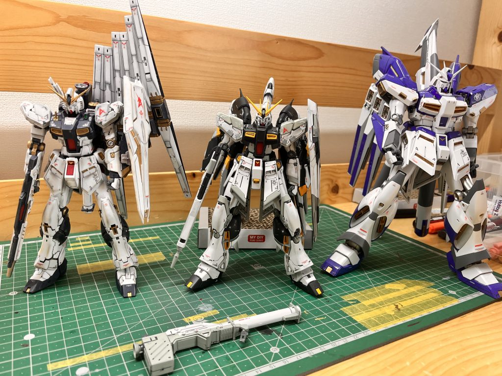 まだ色々あるので、ぼちぼち他のガンプラもアップしていきますのでよろしくお願いします。