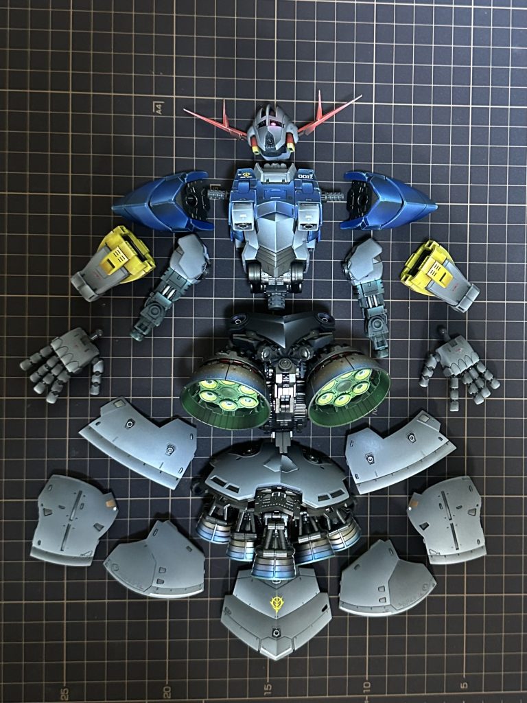 組み上げ前。この写真が結局1番カッコ良いかも💦テンションが上がる瞬間ですよね⤴️最後までご覧いただきありがとうございました✨