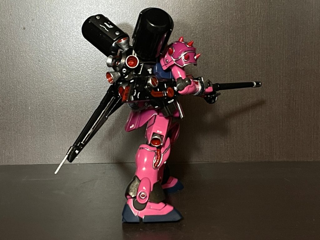 墨入れ、デカール、トップコート。汚し前。