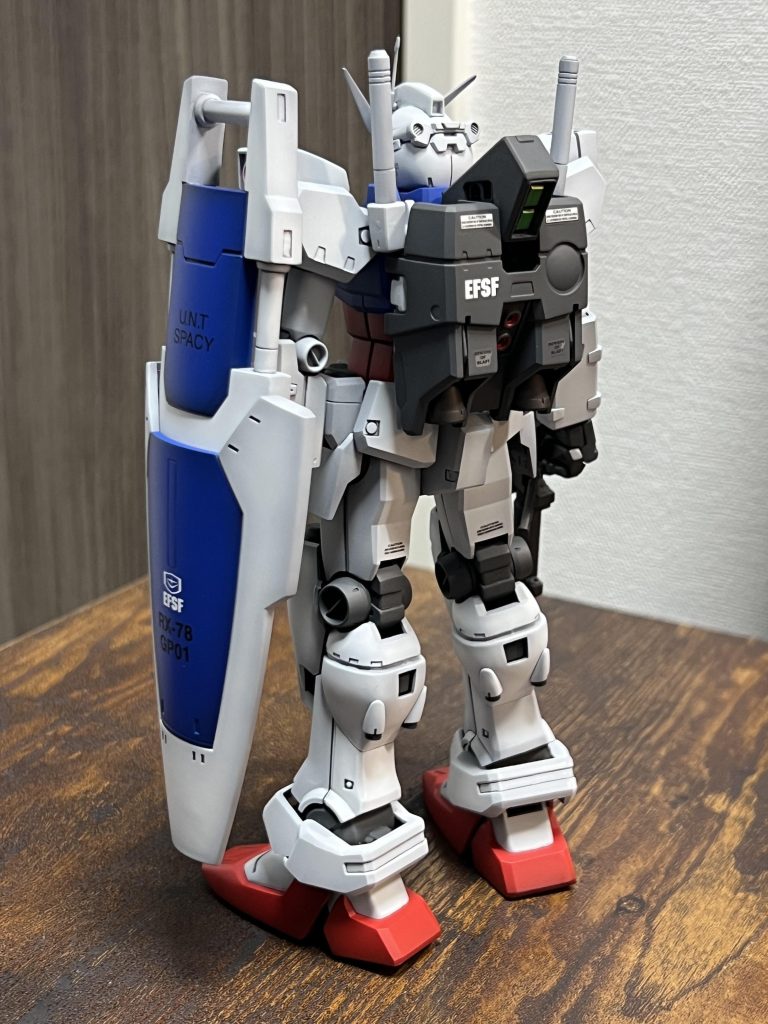 いつものアングル④全くもって納得のいかない仕上がり。完成日:2023/12