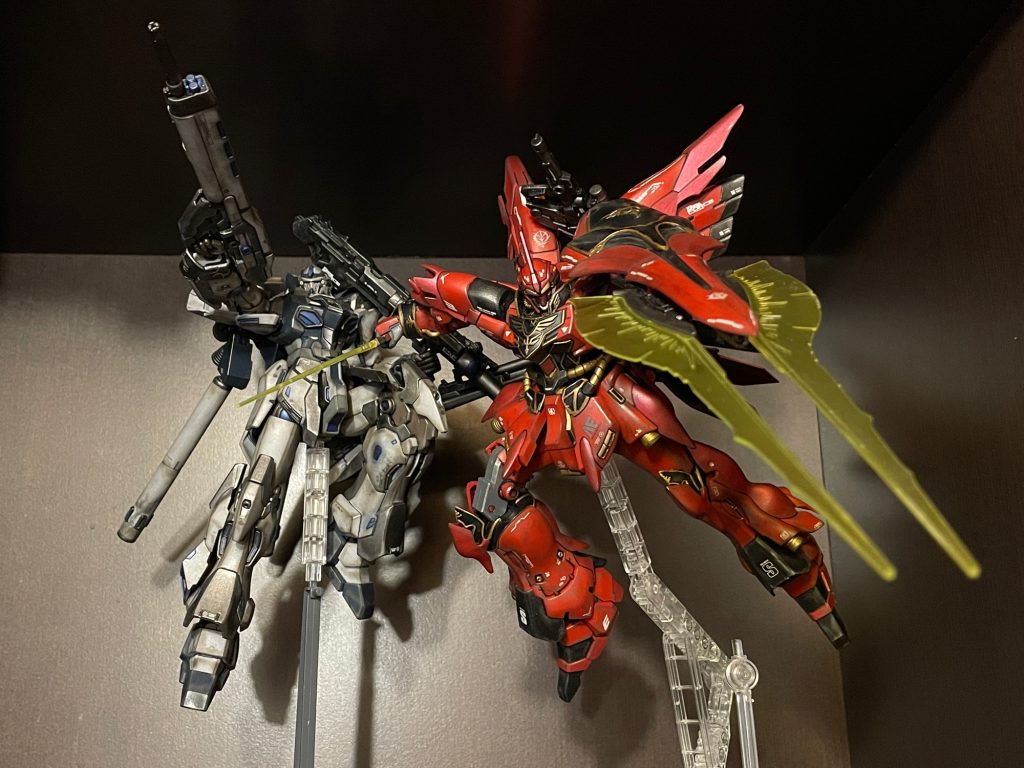 シナンジュと記念撮影。