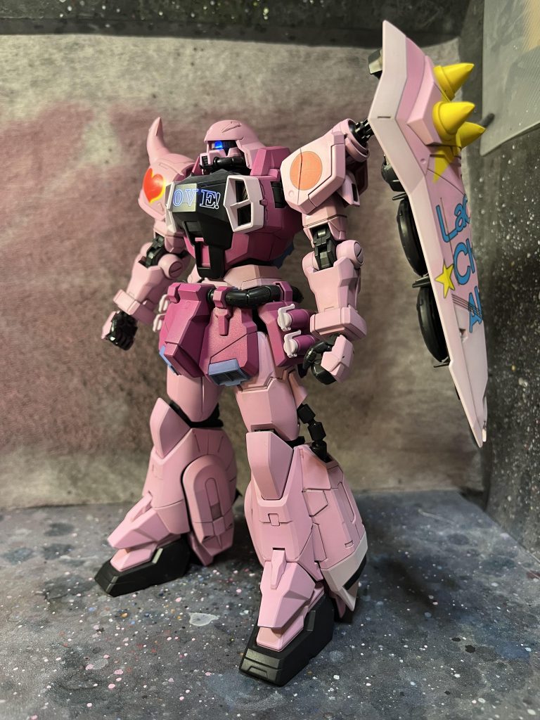 左前からピンクっぽい白で苦労しました。カラー見本の調色は参考程度にしておいたほうがいいですね。