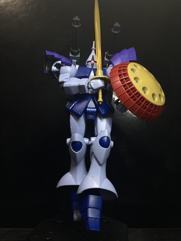 キット的にはリメイク前のギャンとHGBC 1/144 ヴァリュアブルポッドが必要らしいのですがちょっと改修したら付いたので割と行けます！早速どうぞ！