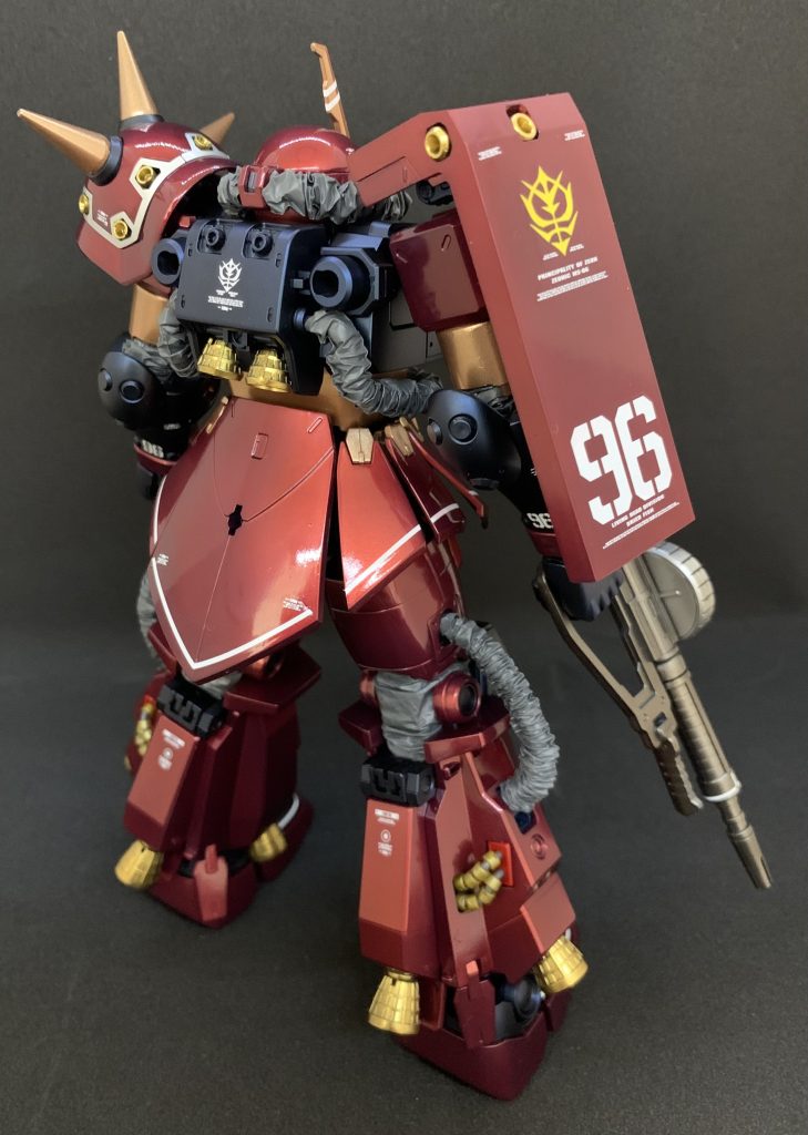 アーマーなし背面