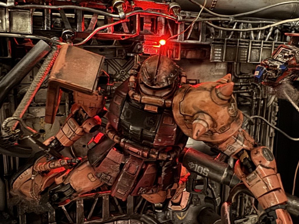 シャアにこんなん来られたら嫌だなぁってのを作りたくて作りました。