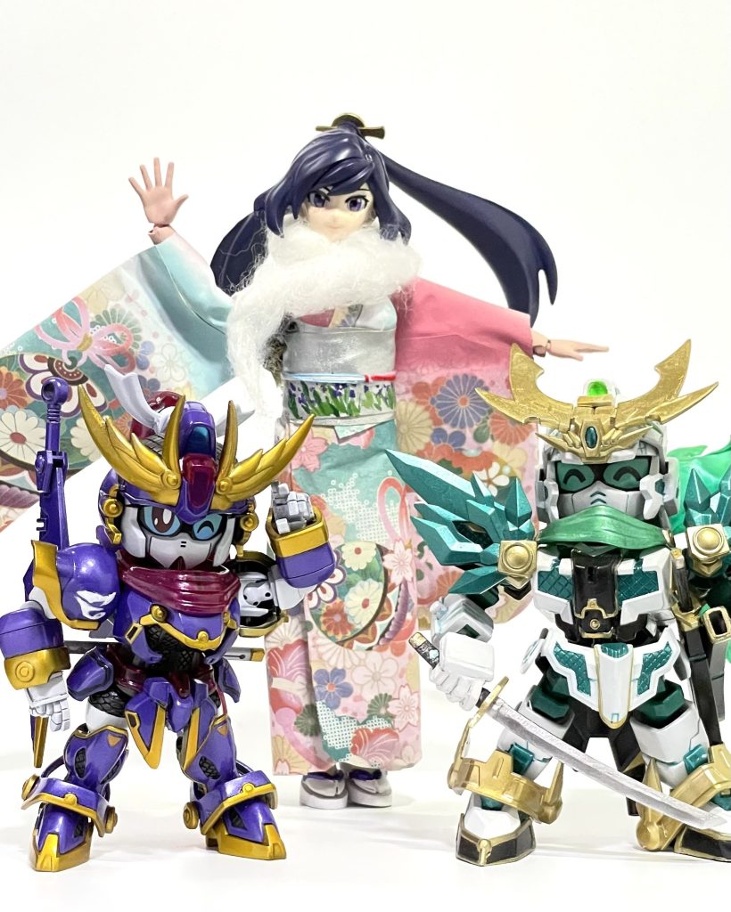 最後までご覧いただきありがとうございました!最後はアヤメさんと零丸と一緒にお別れです〜👋ってアヤメさん、お正月はまだですよ(うちに普通のアヤメさんがいないので🤣)