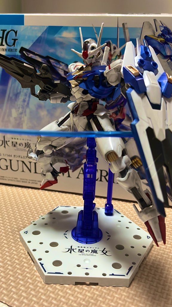 HG ガンダムエアリアル–3枚目/制作者：ゆう