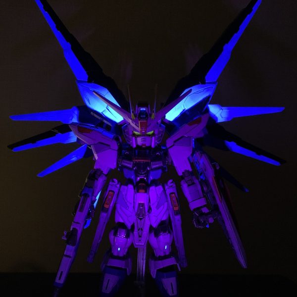 蛍光塗料使用　MGSDフリーダムガンダム