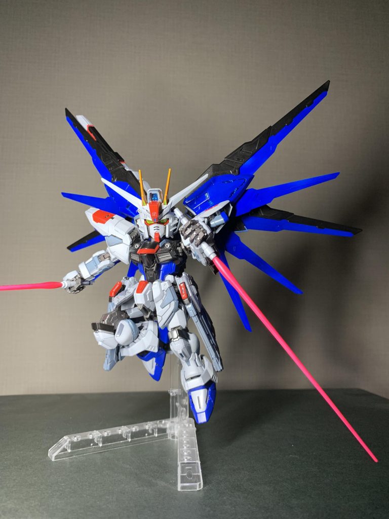 フリーダムっぽいポーズ膝もちゃんと曲がります