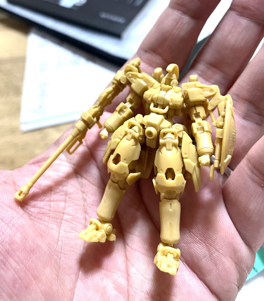 素組、後ハメ加工、合わせ目消し。