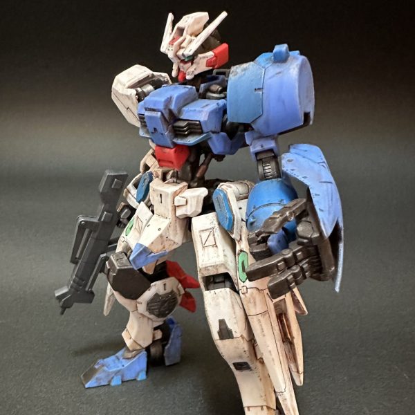 今月のオルフェンズ　１２月　ＨＧ　ガンダムアスタロト　筆塗り全塗装