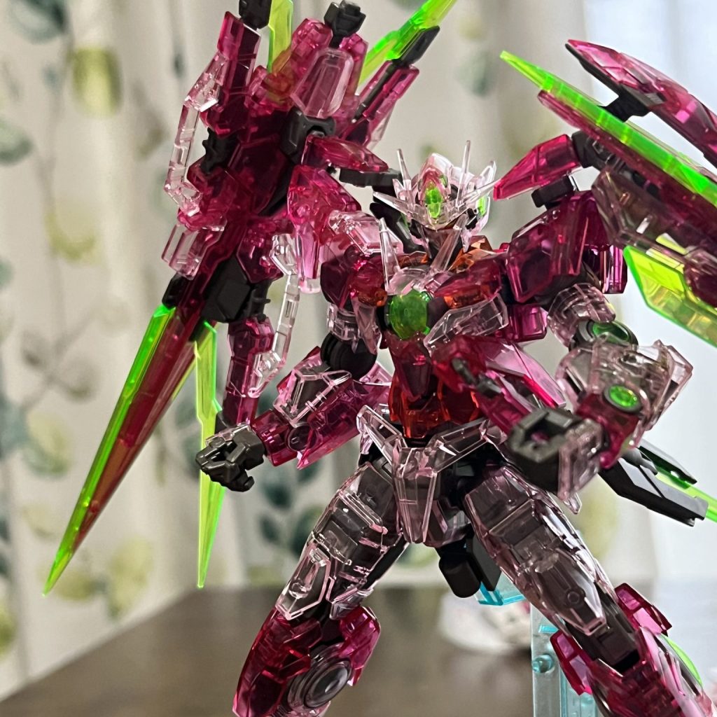 RG クアンタフルセイバー トランザムクリア｜ゆうさんのガンプラ作品