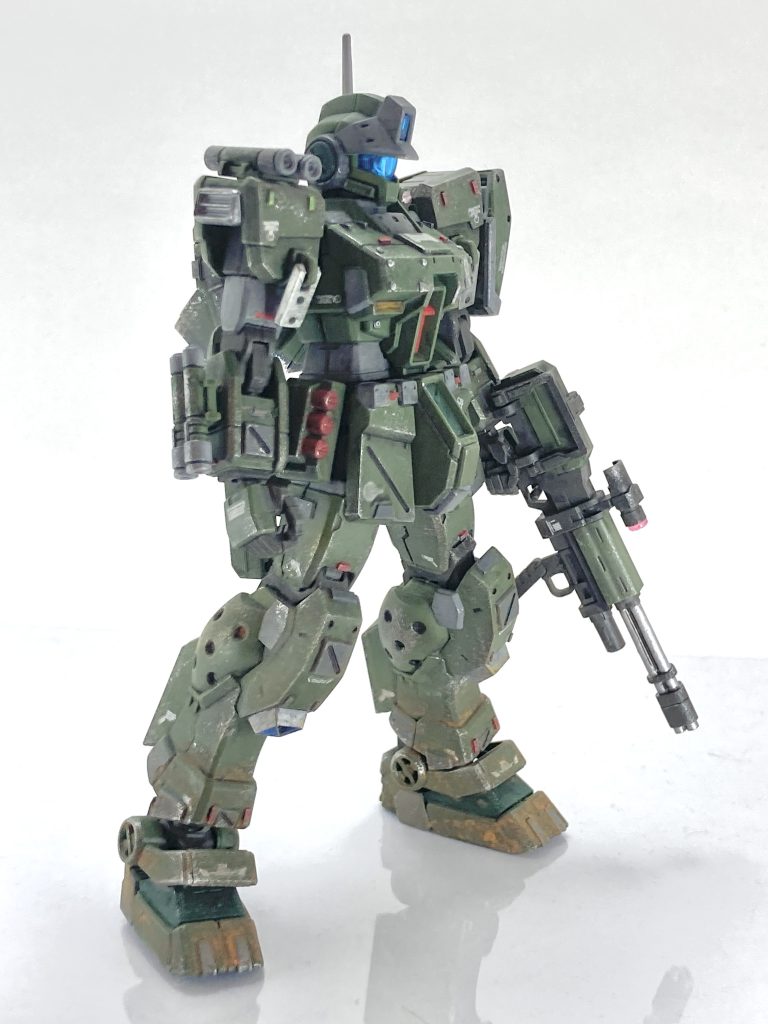 高機動型ジムスパルタン–9枚目/制作者：レン@筆塗り部分塗装