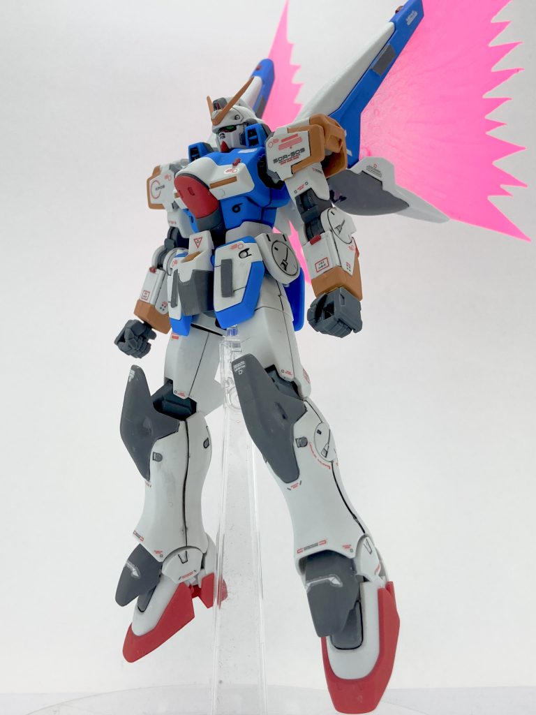 Vガンダム【ミノフスキー・ドライブ搭載試験機】–3枚目/制作者:レン@筆塗り部分塗装