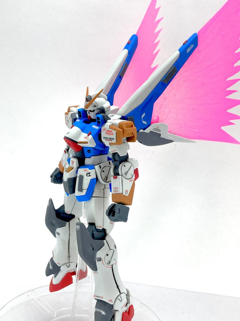 Vガンダム【ミノフスキー・ドライブ搭載試験機】–2枚目/制作者:レン@筆塗り部分塗装