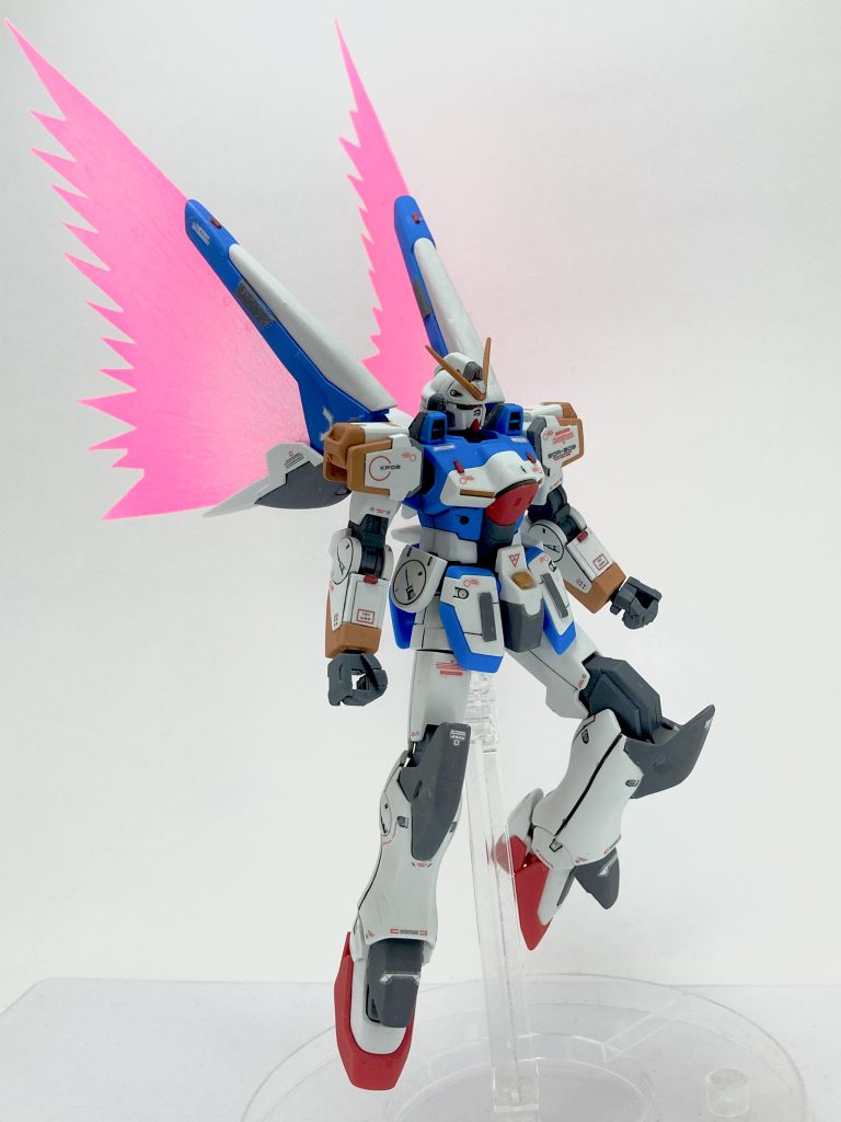 Vガンダム【ミノフスキー・ドライブ搭載試験機】–4枚目/制作者:レン@筆塗り部分塗装