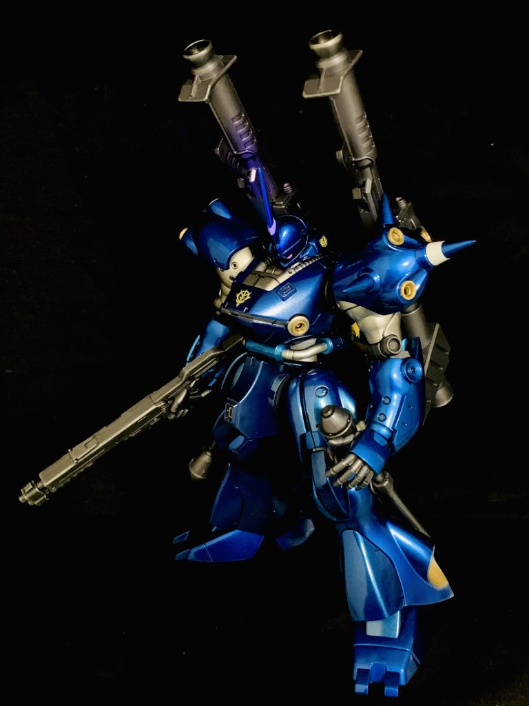 キャンディ塗装を始めたばかりで、試行錯誤しながら作った思い出のガンプラです。