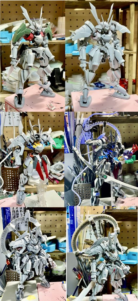 制作中の変遷最初期のも作ってる時は気に入ってたんだけど今見たらめちゃくちゃ貧相で面白いもんです