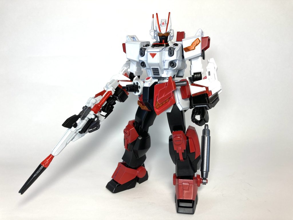 正面腕をユニコーンと交換して、主兵装もビーム