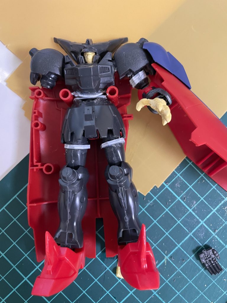 中は適当です。顔とハンドはHGFCから複製して修正してます。ノーマルモード固定です。