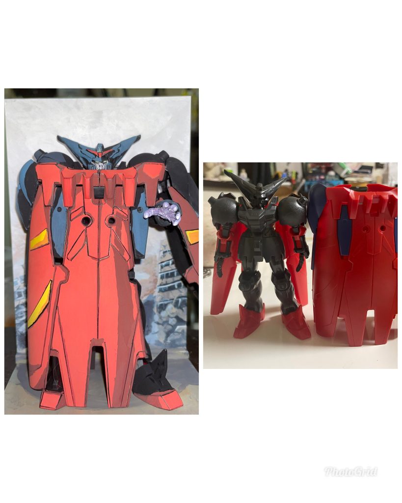 マスターガンダムの右腕はこれ作ると余ります。
