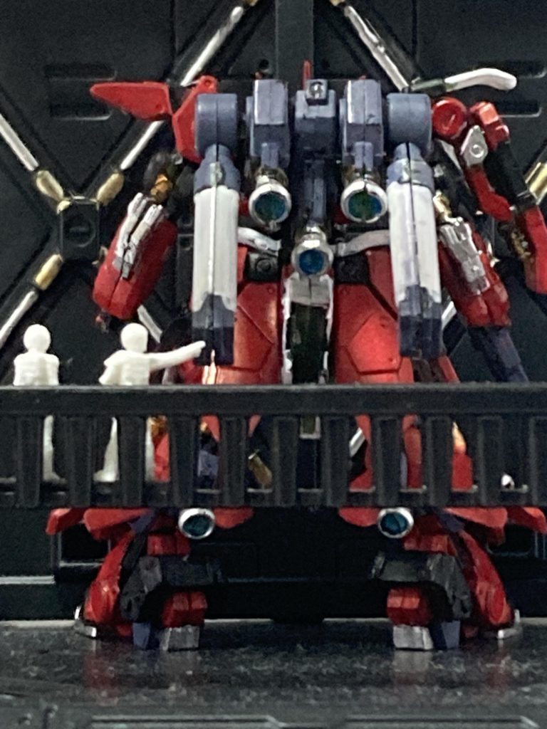 やっぱりバーニアは青メタ大好きマン。