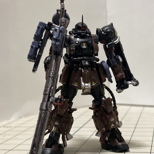 シャア専用グフ｜れいいちさんのガンプラ作品｜GUNSTA（ガンスタ）