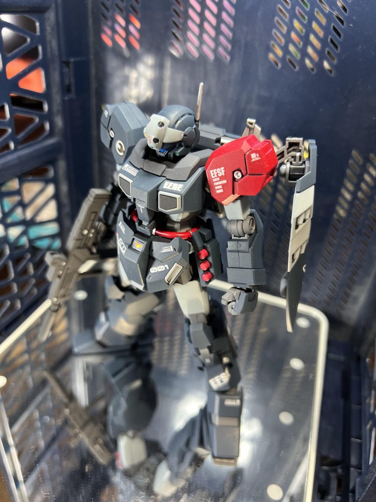 肩を赤くしました💦