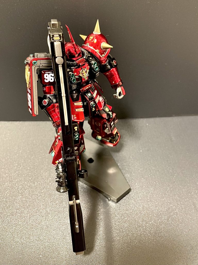 HGサイコザク改修+超光沢キャンディ塗装–4枚目/制作者:moca.pla